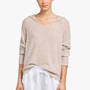 JAMES PERSE CASHMERE BOUCLE HOODIE